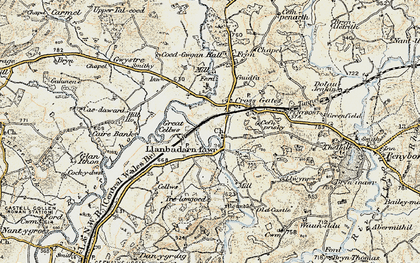 Old map of Alpine Br in 1900-1903