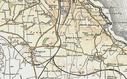 Old map of Crossgates in 1903-1904