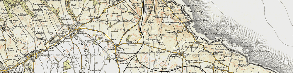 Old map of Crossgates in 1903-1904