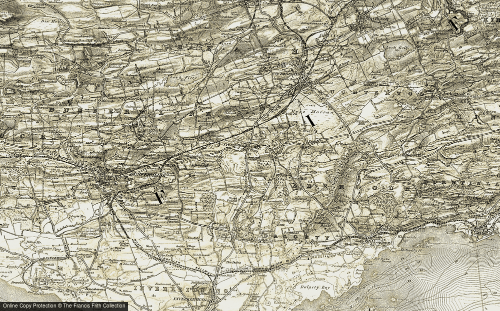 Historic Ordnance Survey Map Of Crossgates 1903 1906 5266