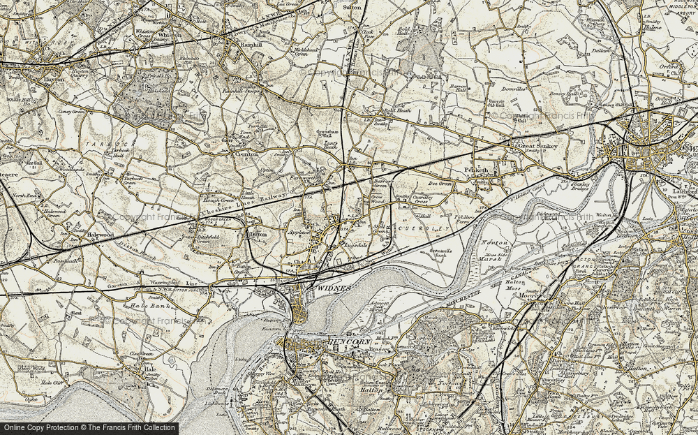 Old Map of Crow Wood, 1903 in 1903