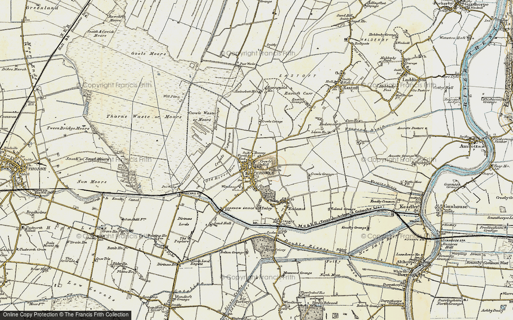 Old Map of Crowle Hill, 1903 in 1903
