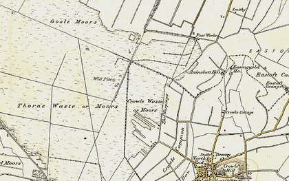 Old map of Will Pitts in 1903