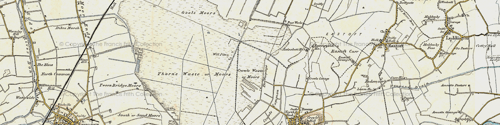 Old map of Will Pitts in 1903
