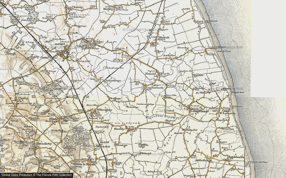 Old Map of Cumberworth, 1902-1903 in 1902-1903