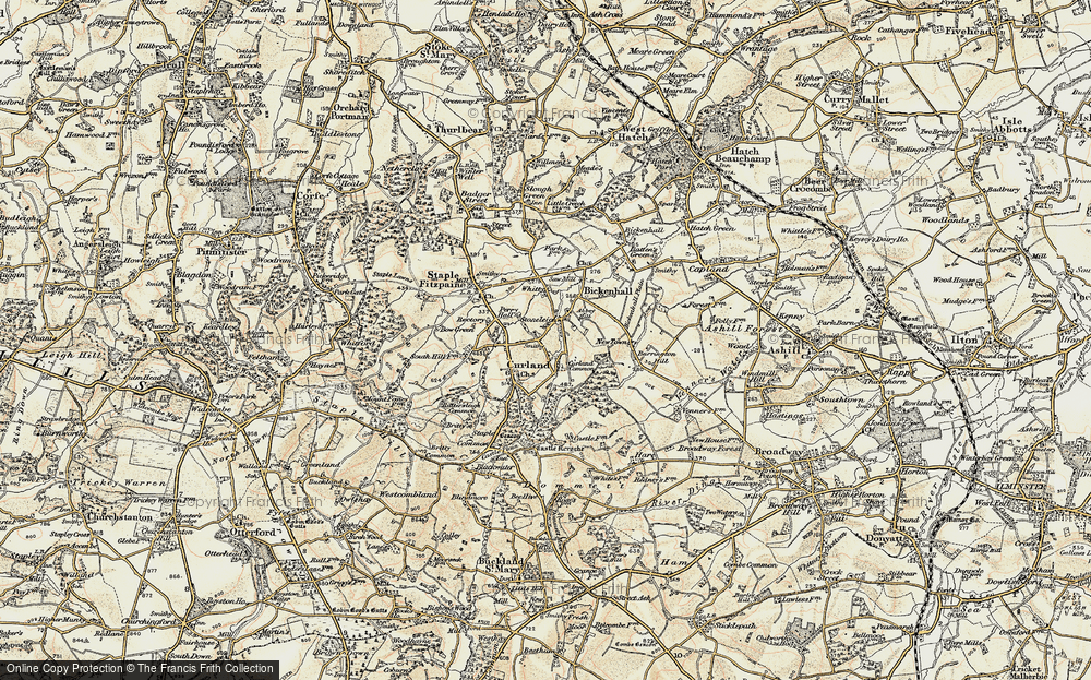 Old Map of Curland, 1898-1900 in 1898-1900