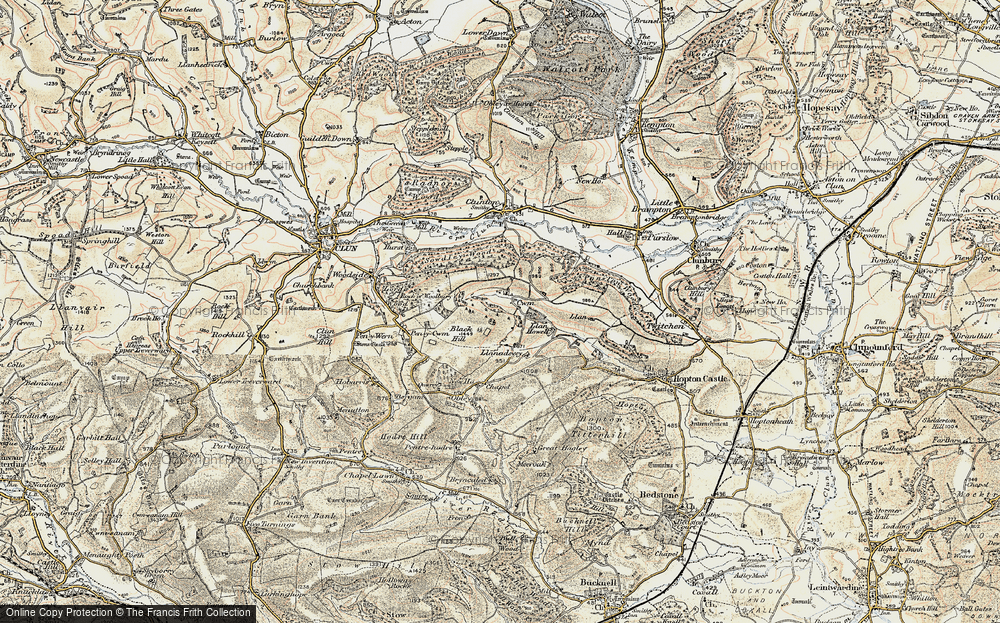 Old Map of Cwm, 1901-1903 in 1901-1903