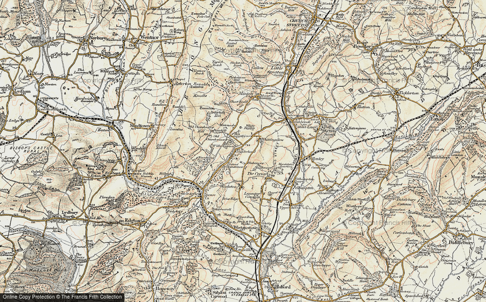 Old Map of Cwm Head, 1902-1903 in 1902-1903