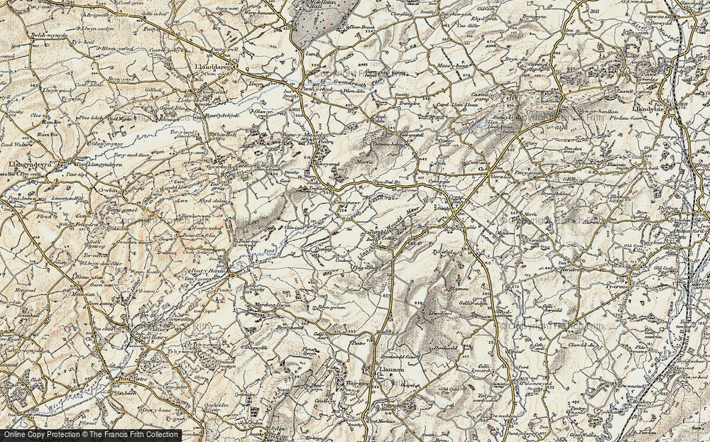 Cwm-mawr, 1900-1901