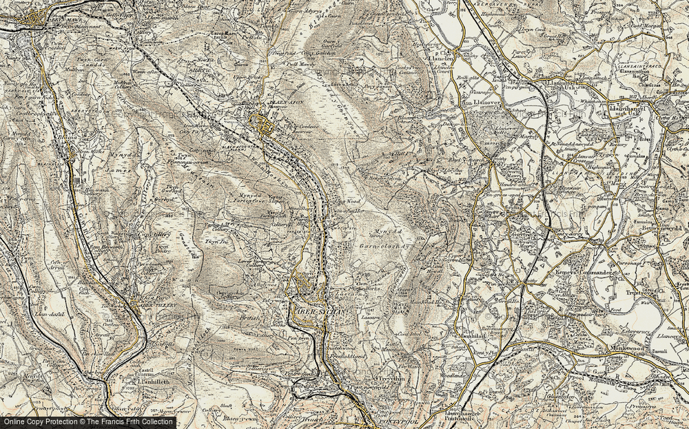 Old Map of Cwmavon, 1899-1900 in 1899-1900