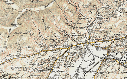 Old map of Brynmorlo in 1902-1903