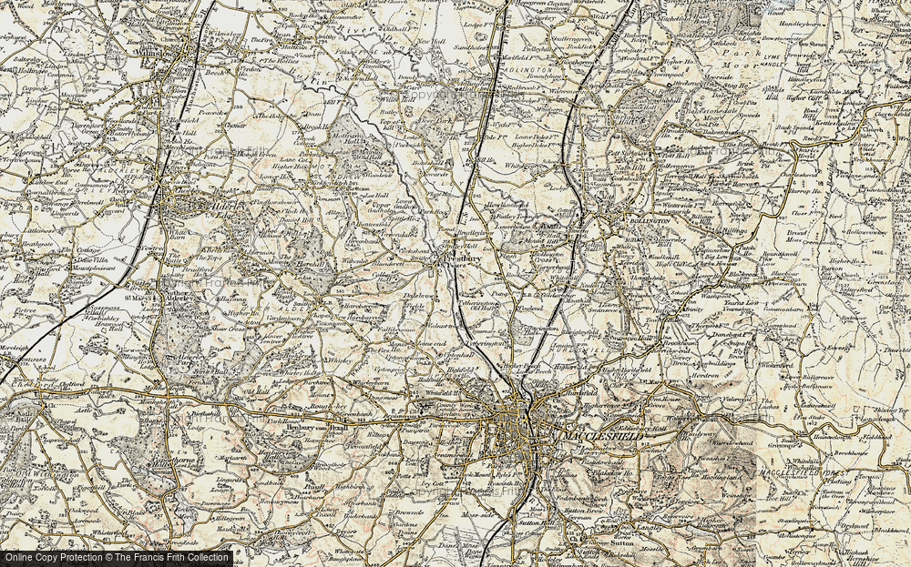 Old Map of Dale Brow, 1902-1903 in 1902-1903