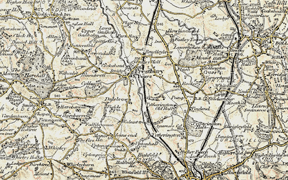 Old map of Dale Brow in 1902-1903