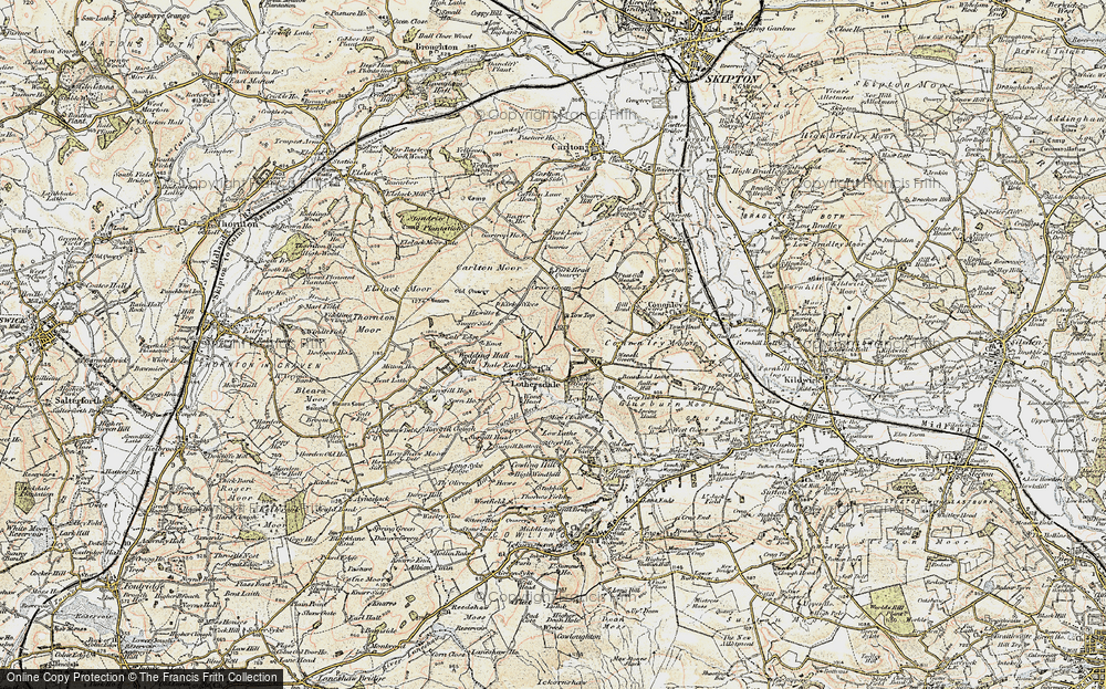 Old Map of Dale End, 1903-1904 in 1903-1904