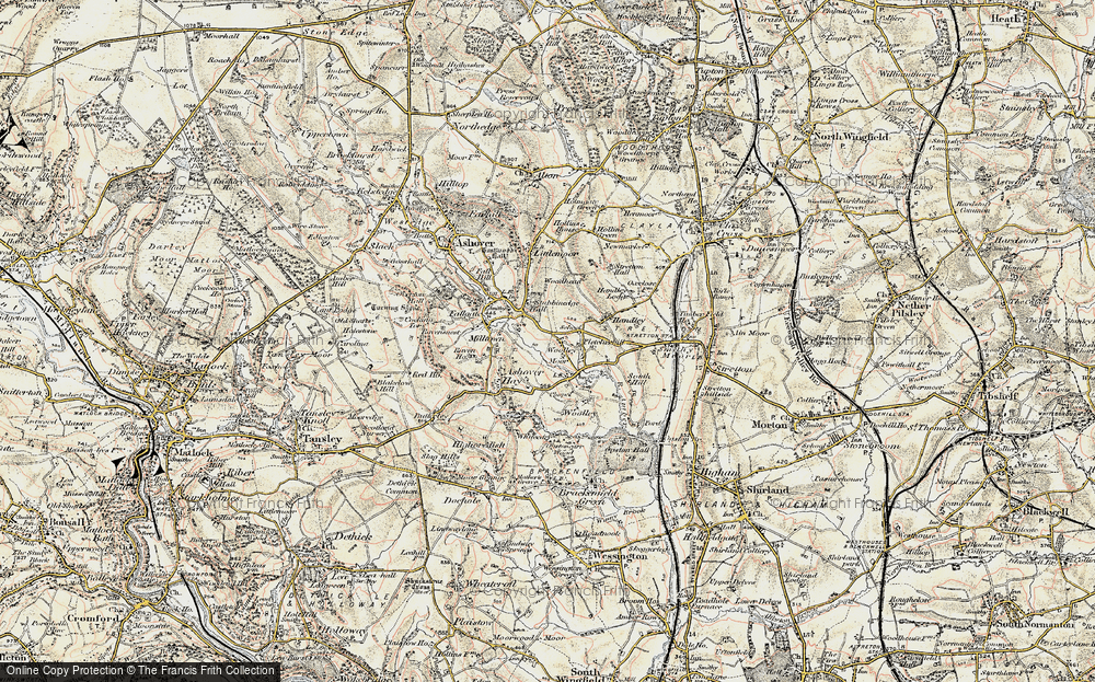 Old Map of Dalebank, 1902-1903 in 1902-1903