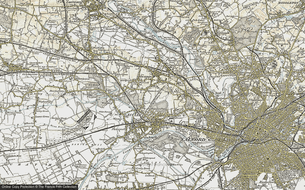 Old Map of Dales Brow, 1903 in 1903