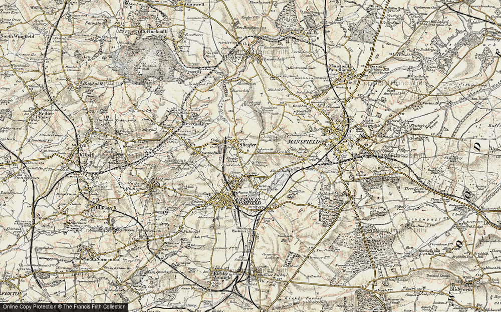 Old Map of Dalestorth, 1902-1903 in 1902-1903