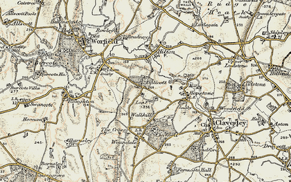 Old map of Dallicott in 1902