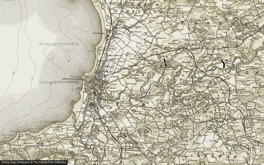 Old Map of Dalmilling, 1904-1906 in 1904-1906