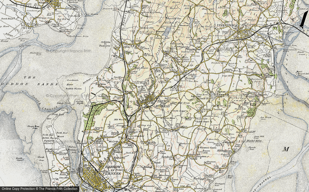 Old Map of Dalton-In-Furness, 1903-1904 in 1903-1904