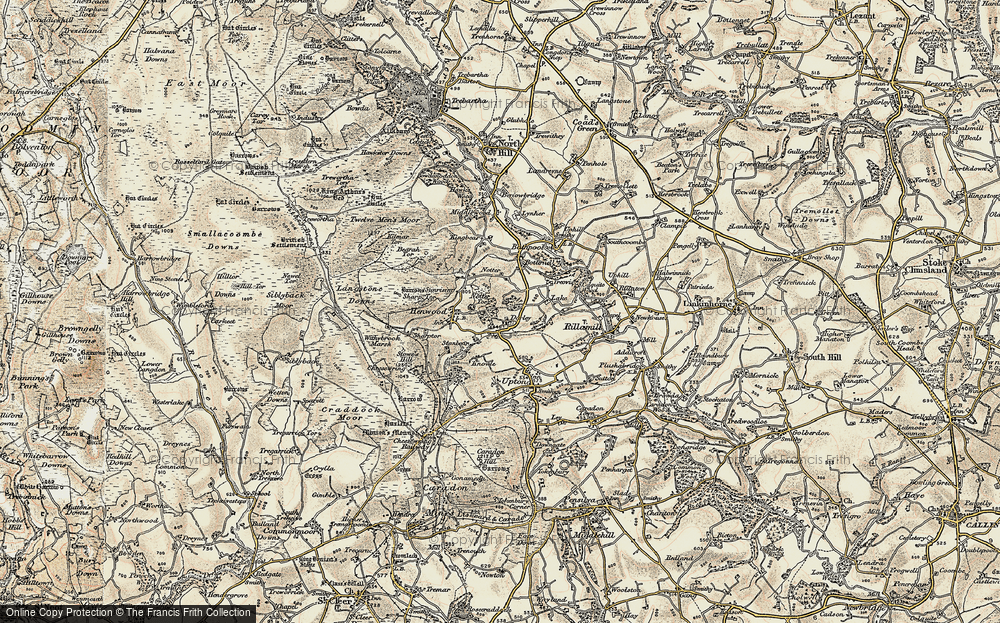 Old Map of Darleyford, 1900 in 1900