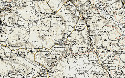 Old map of Bawk Ho in 1902-1903
