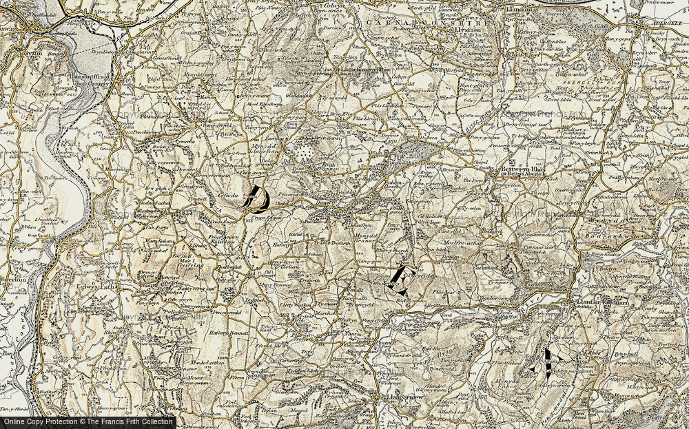 Old Map of Dawn, 1902-1903 in 1902-1903