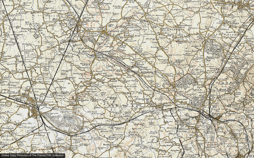 Old Map of Day Green, 1902-1903 in 1902-1903