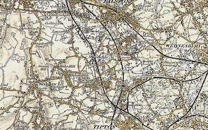 Old map of Deepfields in 1902