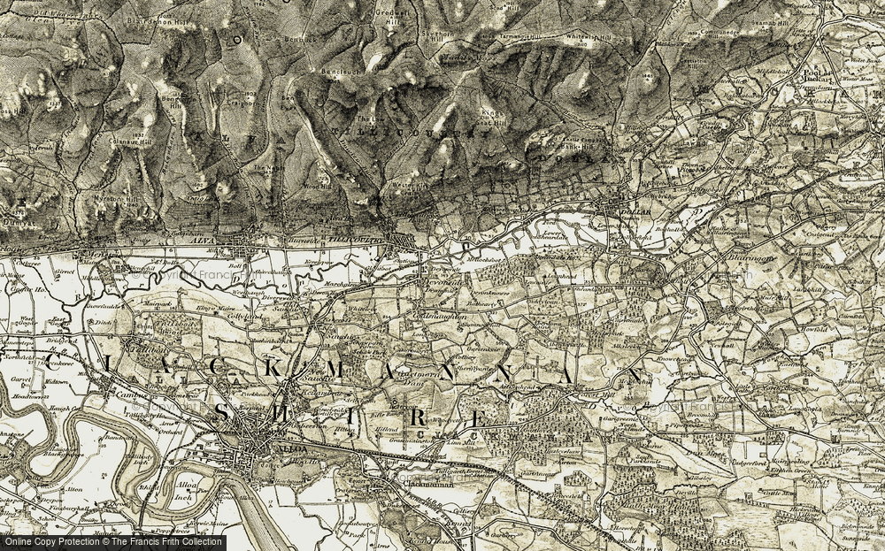 Old Map of Devonside, 1904-1908 in 1904-1908