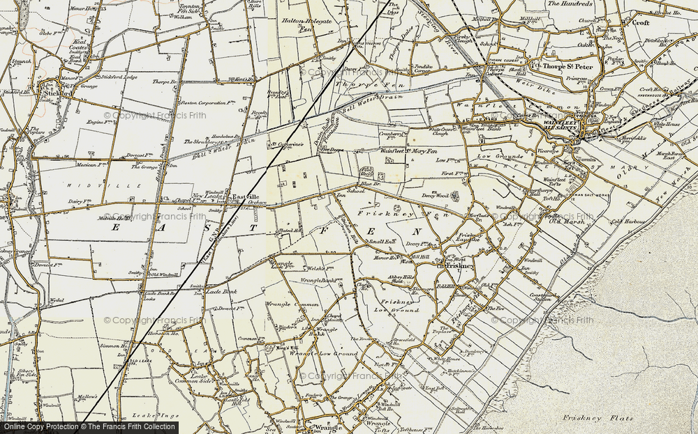 Old Map of Dickon Hills, 1901-1903 in 1901-1903