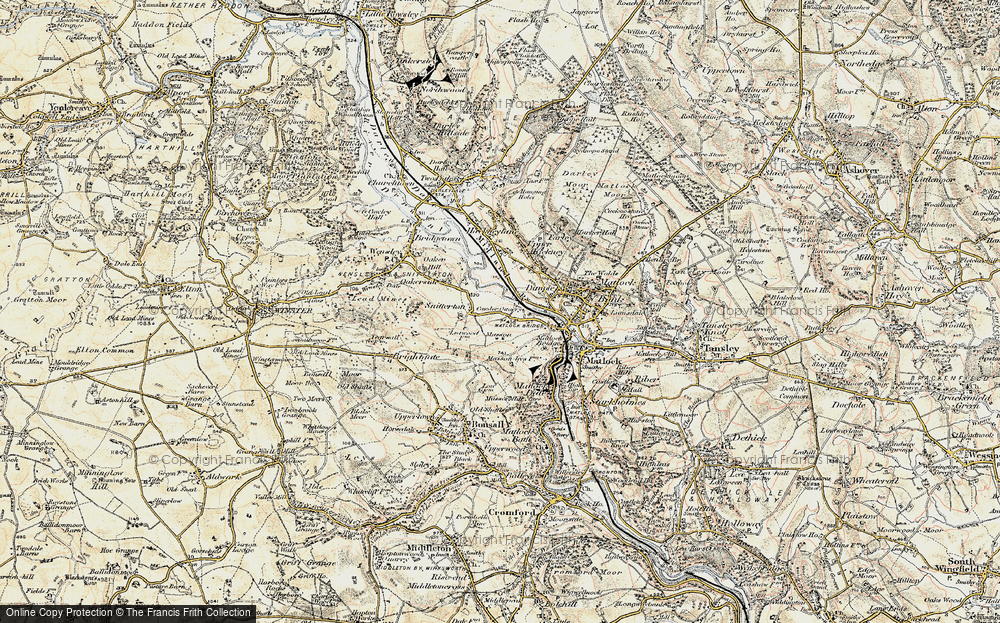 Old Map of Dimple, 1902-1903 in 1902-1903