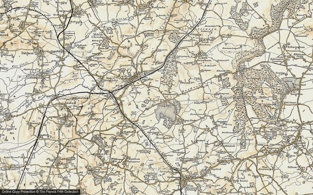 Old Map of Discove, 1899 in 1899