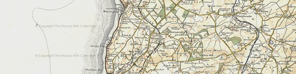Old map of Distington in 1901-1904
