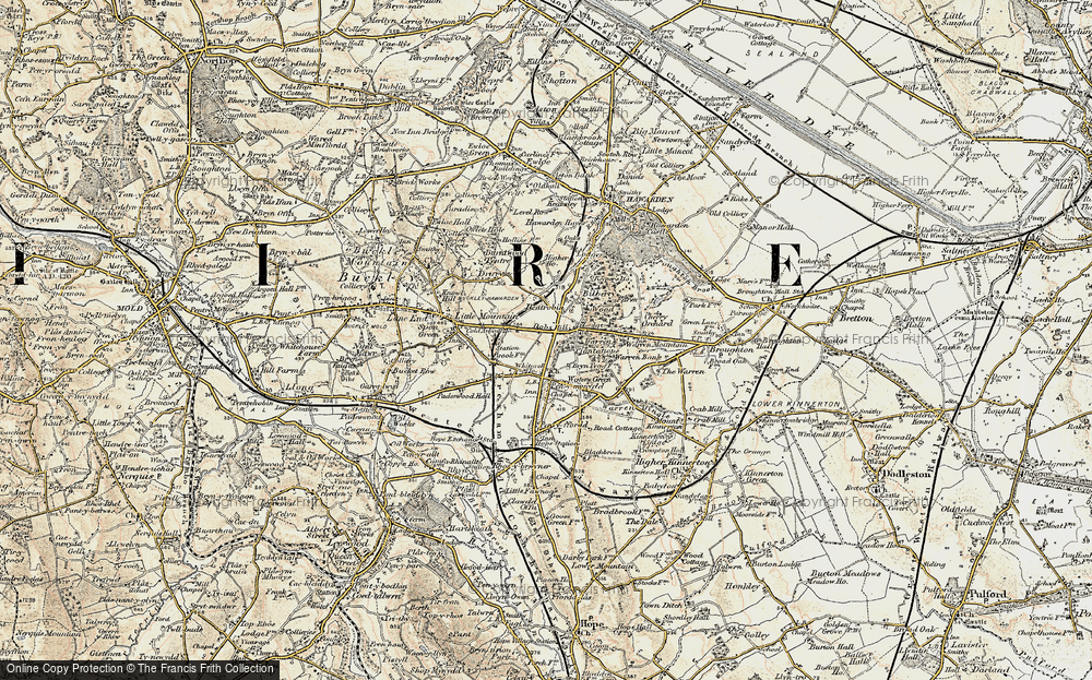 Old Map of Dobs Hill, 1902-1903 in 1902-1903