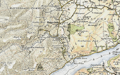 Old map of Aira Point in 1901-1904
