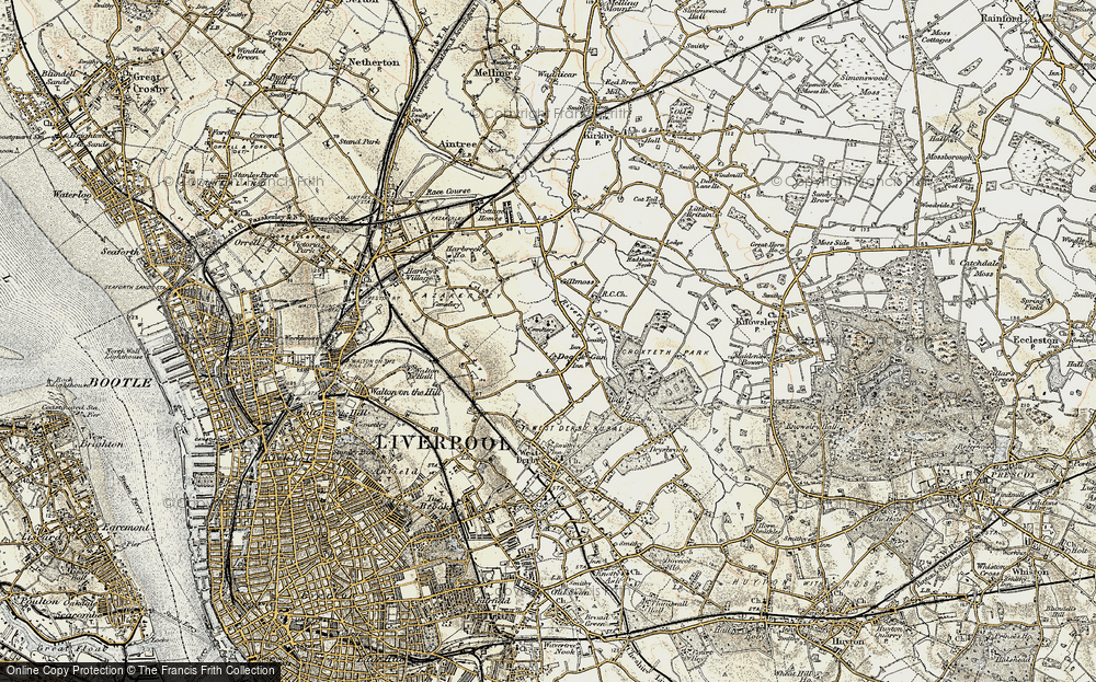 Old Map of Dog & Gun, 1902-1903 in 1902-1903
