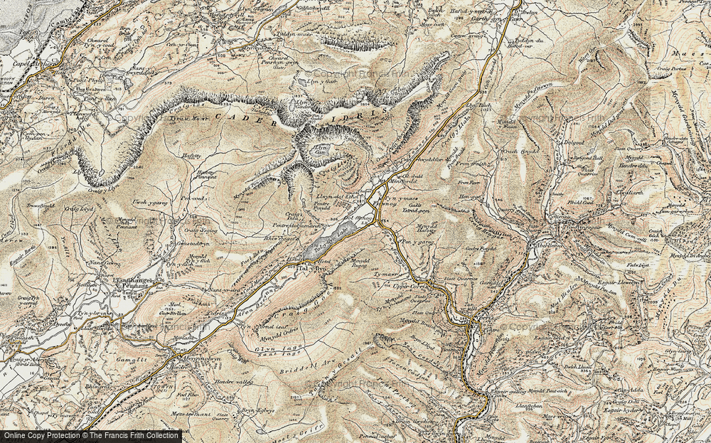 Old Map of Dol-ffanog, 1902-1903 in 1902-1903