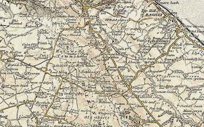 Old map of Dolphin in 1902-1903