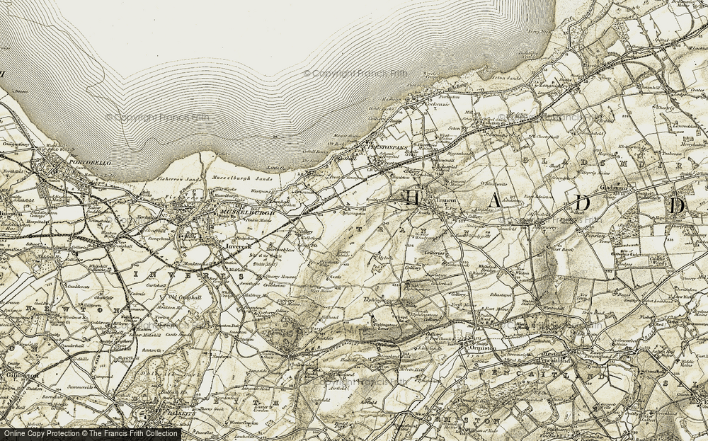 Old Map of Dolphingstone, 1903-1904 in 1903-1904