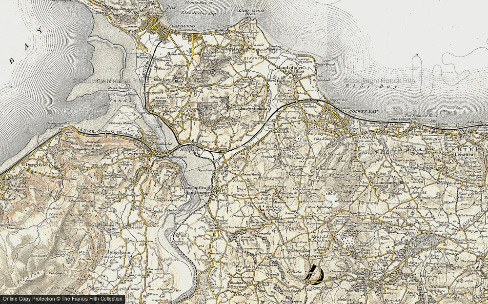 Old Map of Dolwyd, 1902-1903 in 1902-1903