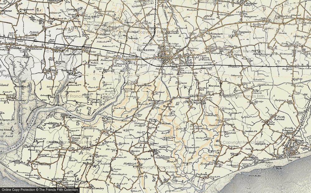 Old Map of Donnington, 1897-1899 in 1897-1899