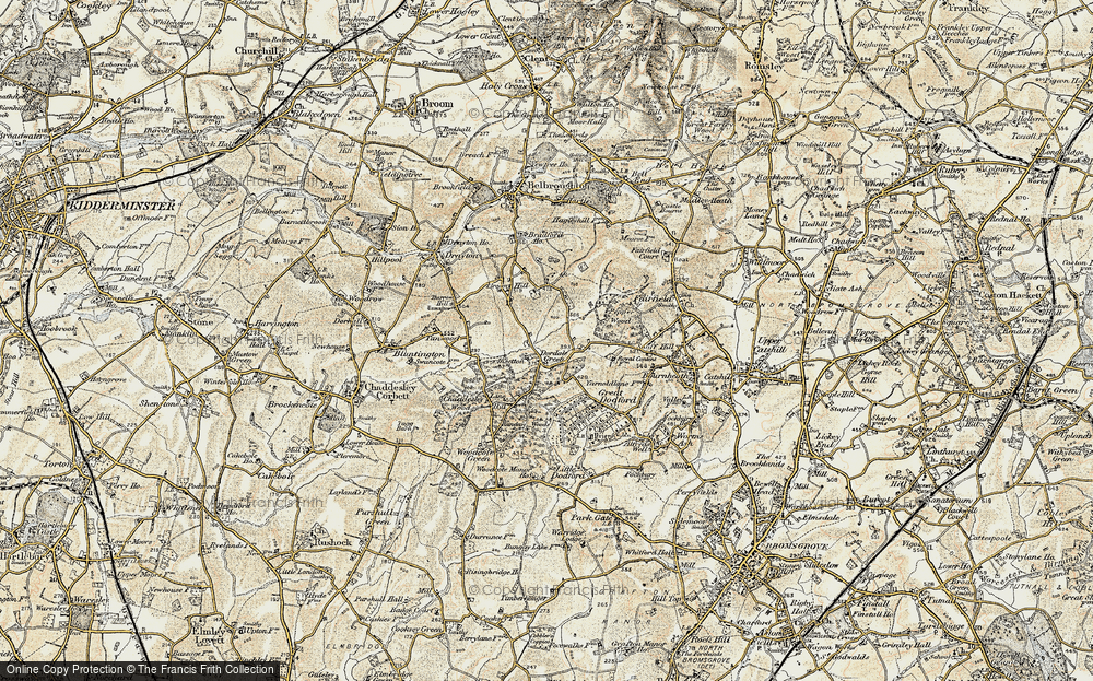Old Map of Dordale, 1901-1902 in 1901-1902