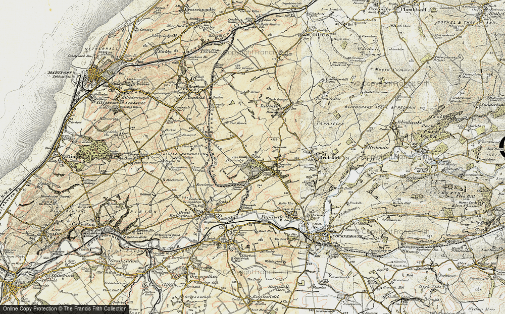 Old Map of Dovenby, 1901-1904 in 1901-1904