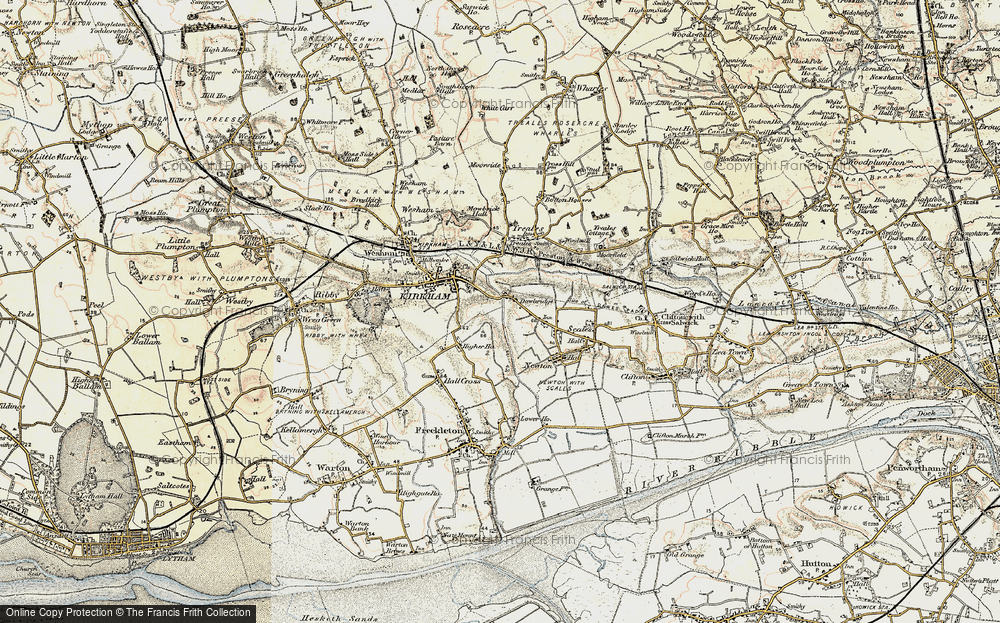 Old Map of Dowbridge, 1903 in 1903
