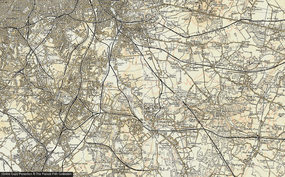 Old Map of Downham, 1897-1902 in 1897-1902