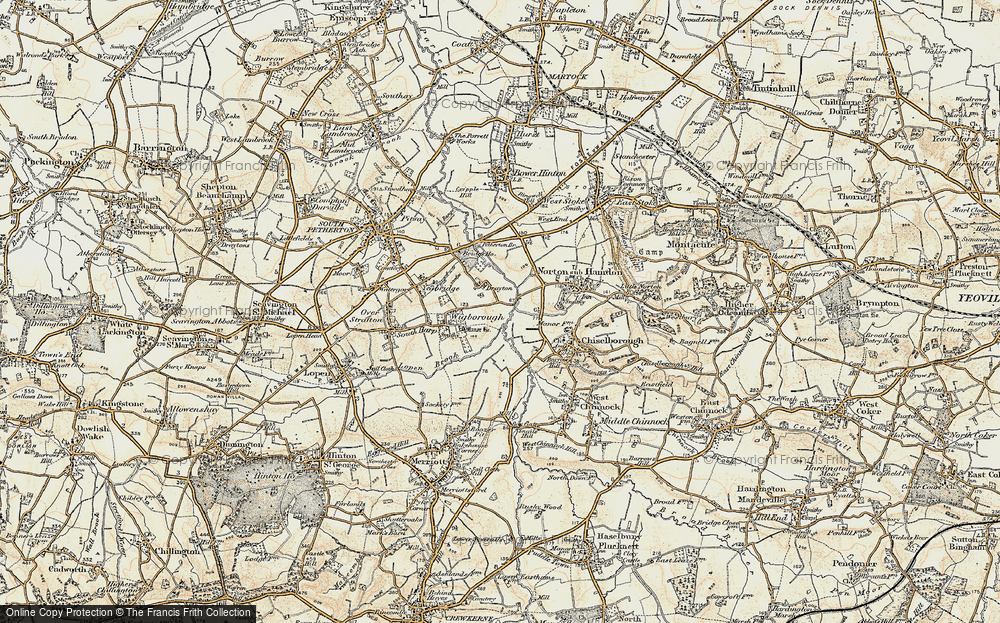 Old Map of Drayton, 1898-1900 in 1898-1900