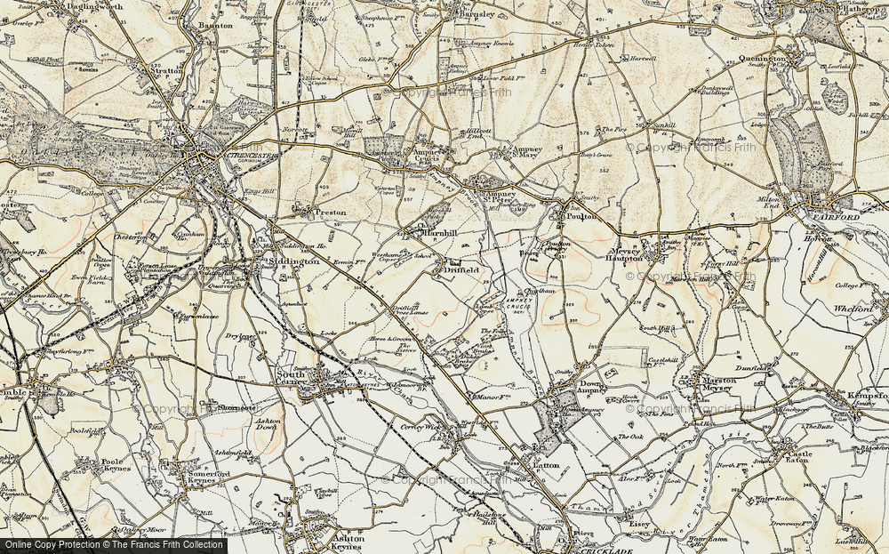 Old Map of Driffield, 1898-1899 in 1898-1899