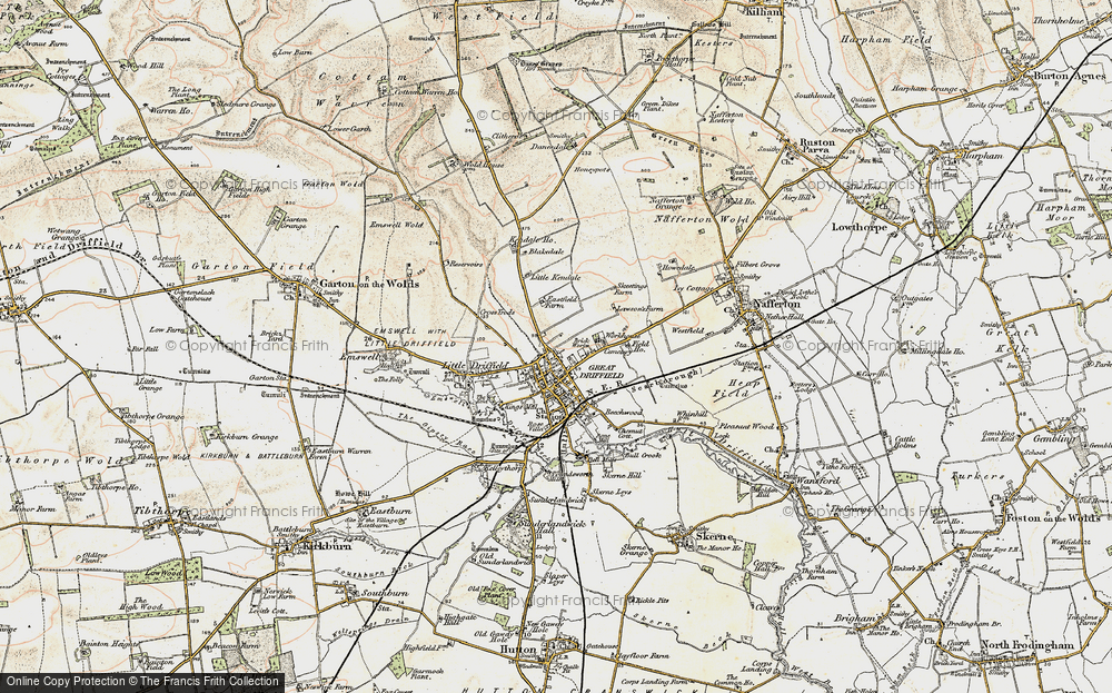 Old Map of Driffield, 1903-1904 in 1903-1904