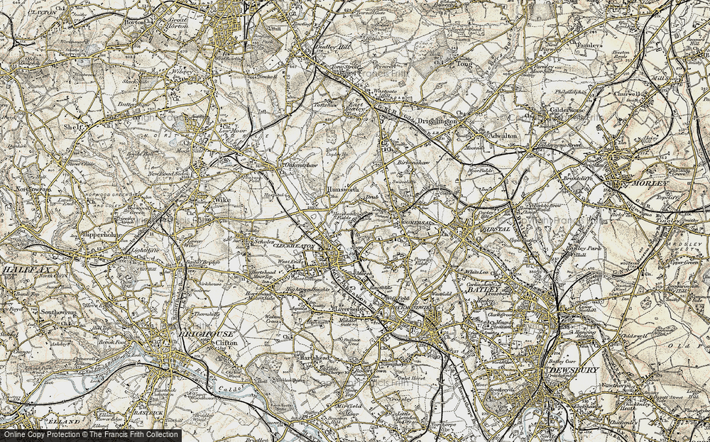 Old Map of Drub, 1903 in 1903
